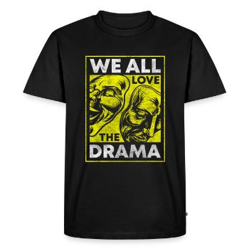Théâtre Théâtre Théâtre Ami Broadway - T-shirt Premium bio Homme - noir - Devant - Nico (187cm)