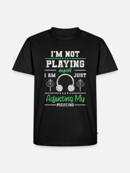 Piercing Art Piercing Studio - Men's Premium Organic T-Shirt - black