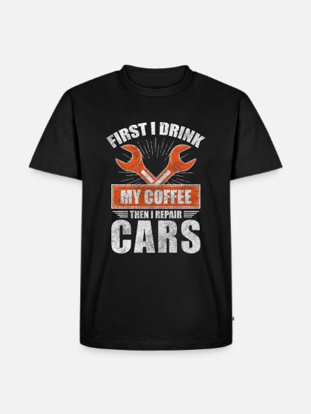Mechanic, craftsman, mechatronics engineer, hobbyist - Men's Premium Organic T-Shirt - black