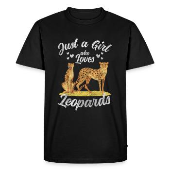 Prédateur Animal Bien-être Animal Terre - T-shirt Premium bio Homme - noir - Devant - Nico (187cm)
