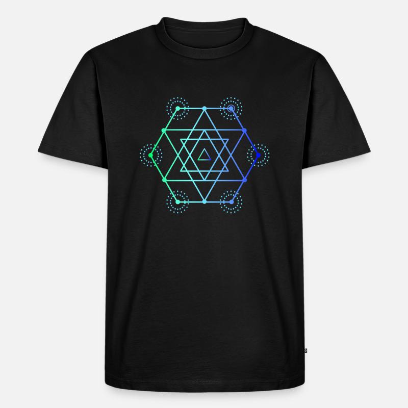 Geometry math math - Men's Premium Organic T-Shirt - black