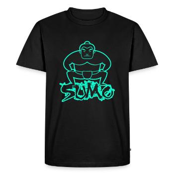 Sumo Ringer Krieger Japon - T-shirt Premium bio Homme - noir - Devant - Nico (187cm)
