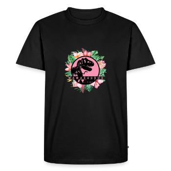 Fête des mères maman maman maman maman maman mère - T-shirt Premium bio Homme - noir - Devant - Nico (187cm)
