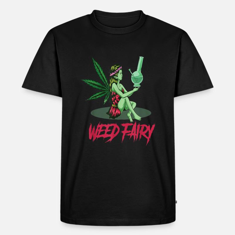 Cannabis Hanf THC 420 - Männer Premium Bio T-Shirt - Schwarz
