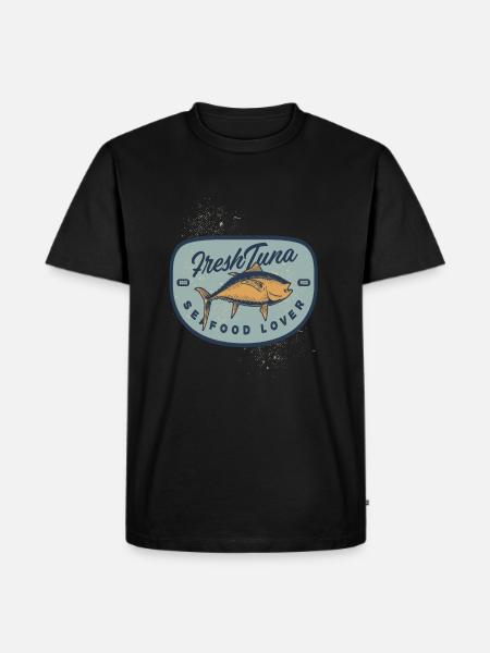 Fresh Tuna Tuna Seafood - Men's Premium Organic T-Shirt - black
