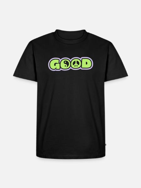GOOD - Men's Premium Organic T-Shirt - black
