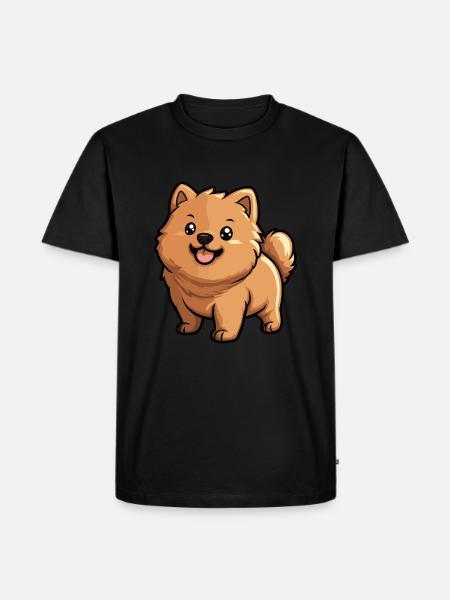 Chow Chow Dog Cute - Men's Premium Organic T-Shirt - black