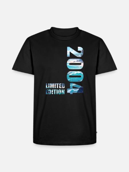 2004 Limited Edition T-Shirt Birthday Idea - Men's Premium Organic T-Shirt - black