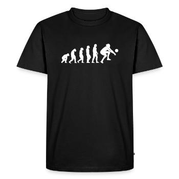 Sport Evolution Volleyball - T-shirt Premium bio Homme - noir - Devant - Nico (187cm)