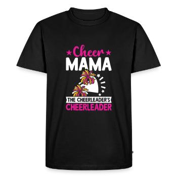 Encouragez la maman des pom-pom girls de la pom-pom girl - T-shirt Premium bio Homme - noir - Devant - Nico (187cm)