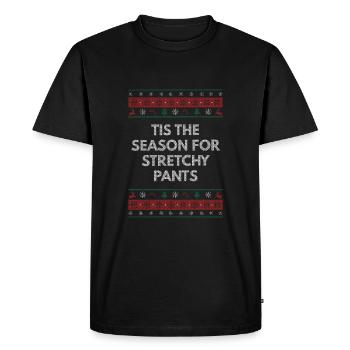 La saison des pantalons extensibles fête de Noël Noël R - T-shirt Premium bio Homme - noir - Devant - Nico (187cm)