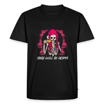 It will be dramatic funny sarcastic humor -Sat - Men's Premium Organic T-Shirt - black - Front - Nico (187cm)