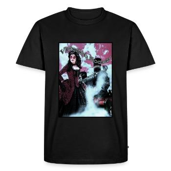 Steampunk Victorian Society - Men's Premium Organic T-Shirt - black - Front - Nico (187cm)