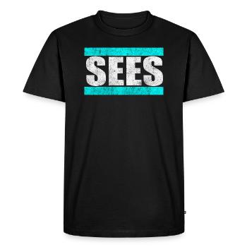 Soos voit Saas Youtube Cadde Detlef Davis cadeau - T-shirt Premium bio Homme - noir - Devant - Nico (187cm)