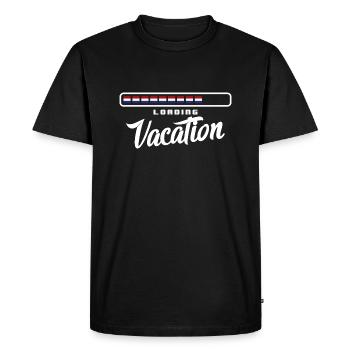 Drapeau des Pays-Bas Drapeau néerlandais - T-shirt Premium bio Homme - noir - Devant - Nico (187cm)