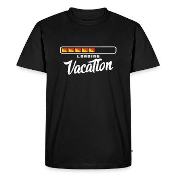 Sicile Flag Italie Palerme Trinacria Italia - T-shirt Premium bio Homme - noir - Devant - Nico (187cm)