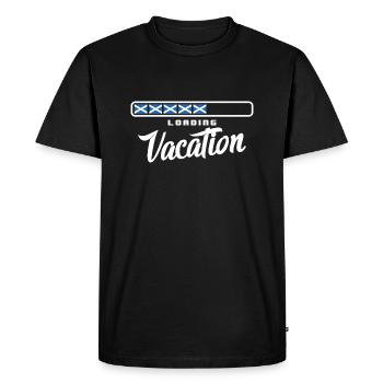 Écosse Drapeau écossais Alba GB Royaume-Uni - T-shirt Premium bio Homme - noir - Devant - Nico (187cm)
