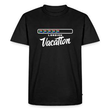 Drapeau de l’Afrique du Sud Drapeau sud-africain - T-shirt Premium bio Homme - noir - Devant - Nico (187cm)