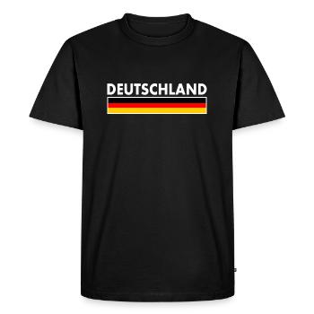 Germany - T-shirt Premium bio Homme - noir - Devant - Nico (187cm)