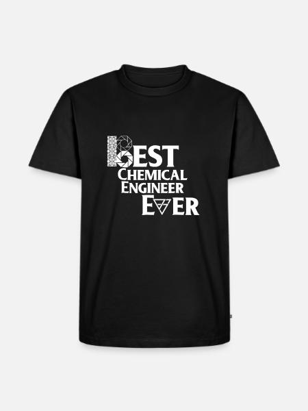 Best Chemical Engineer Ever - Men's Premium Organic T-Shirt - black