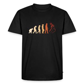 Comédien Évolution Comédie Stand Up - T-shirt Premium bio Homme - noir - Devant - Nico (187cm)