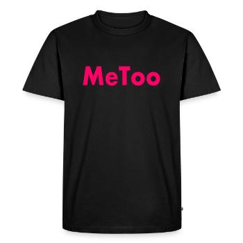 Me too - T-shirt Premium bio Homme - noir - Devant - Nico (187cm)