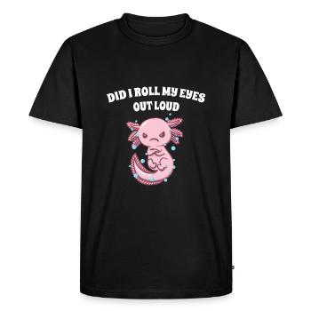 Ai-je sorti mes yeux du snob sarcastique bruyant - T-shirt Premium bio Homme - noir - Devant - Nico (187cm)