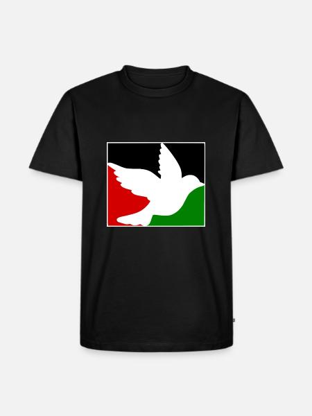 Free palestine - Men's Premium Organic T-Shirt - black