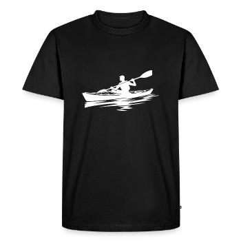Equipment for Kayak Boat Club - Men's Premium Organic T-Shirt - black - Front - Nico (187cm)