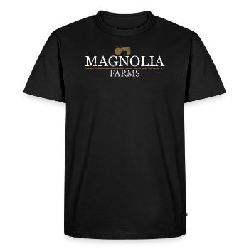 Magnolia Farms Waco Texas cadeau - T-shirt Premium bio Homme - noir - Devant - Nico (187cm)