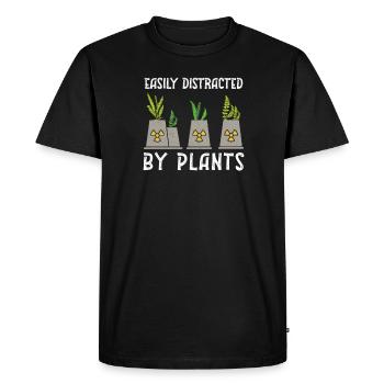 Nuclear engineer can easily be influenced by the - Men's Premium Organic T-Shirt - black - Front - Nico (187cm)