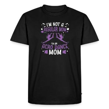 Je ne suis pas une maman normale Drôle de maman Acro Dance - T-shirt Premium bio Homme - noir - Devant - Nico (187cm)