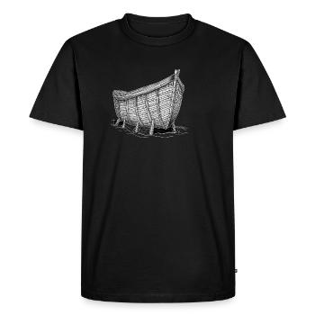 Ark I Noah - Men's Premium Organic T-Shirt - black - Front - Nico (187cm)