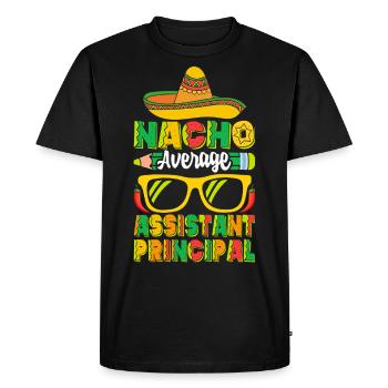 Cinco De Mayo - Men's Premium Organic T-Shirt - black - Front - Nico (187cm)