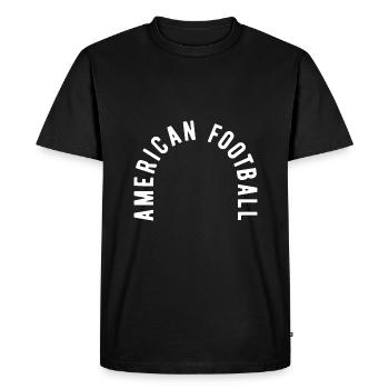 Football américain - T-shirt Premium bio Homme - noir - Devant - Nico (187cm)