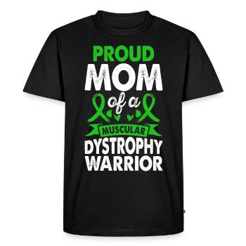 Mère de la - T-shirt Premium bio Homme - noir - Devant - Nico (187cm)