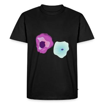 Cytology and cells - Men's Premium Organic T-Shirt - black - Front - Nico (187cm)