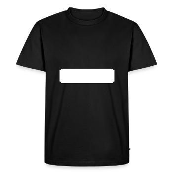 Bannière - T-shirt Premium bio Homme - noir - Devant - Nico (187cm)
