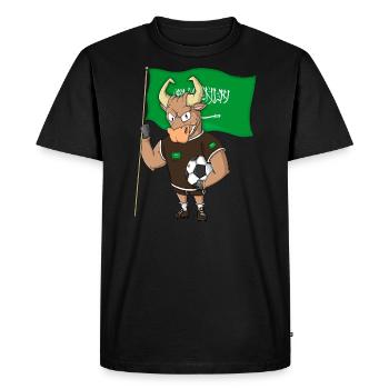 Taurus Fan Arabie Saoudite - T-shirt Premium bio Homme - noir - Devant - Nico (187cm)