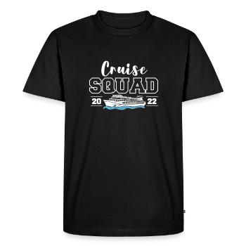 Cruise Squad 2022 Cruise Shirt Gift - Men's Premium Organic T-Shirt - black - Front - Nico (187cm)