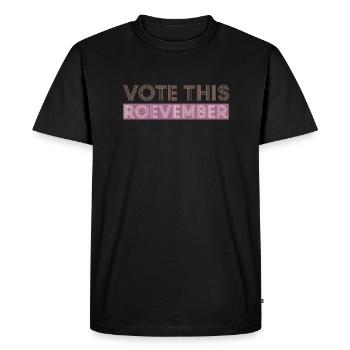 Votez ce cadeau de chemise Roevember - T-shirt Premium bio Homme - noir - Devant - Nico (187cm)