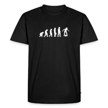 Evolution Onewheel Chemise Cadeau - T-shirt Premium bio Homme - noir - Devant - Nico (187cm)