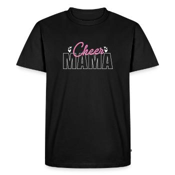 Cheer Mom Mom Cadeau de chemise pour la fête des mères - T-shirt Premium bio Homme - noir - Devant - Nico (187cm)