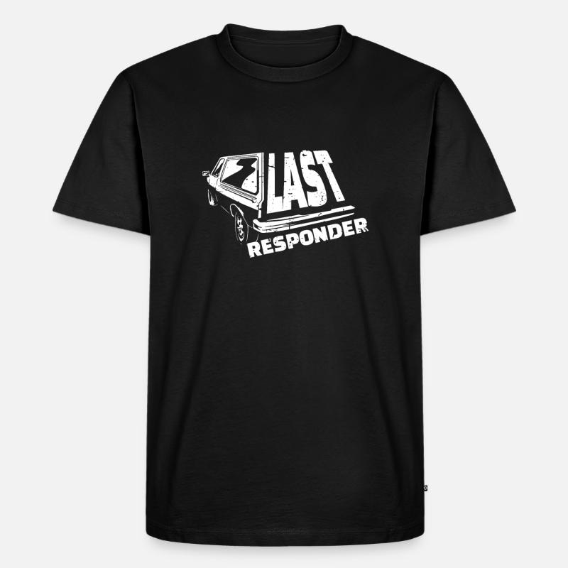 Leichen Bestatter Shirt Geschenk - Männer Premium Bio T-Shirt - Schwarz