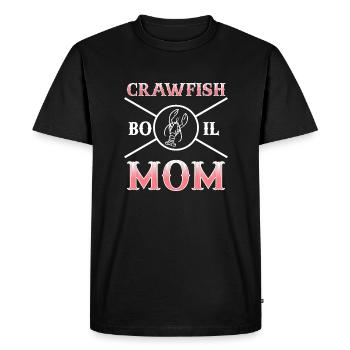 Crawfish Boil Mom Shirt Cadeau Fête des mères - T-shirt Premium bio Homme - noir - Devant - Nico (187cm)