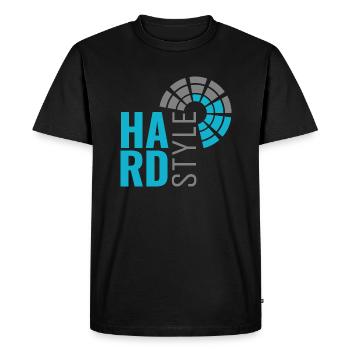 Hardstyle equalizer - Men's Premium Organic T-Shirt - black - Front - Nico (187cm)