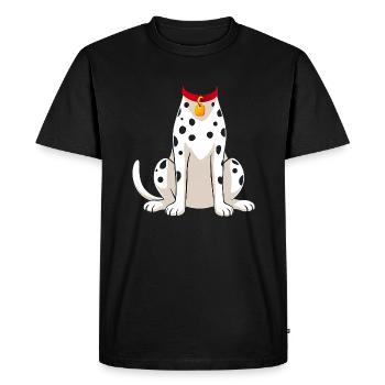 Dalmatiens de carnaval - Déguisement enfant - T-shirt Premium bio Homme - noir - Devant - Nico (187cm)