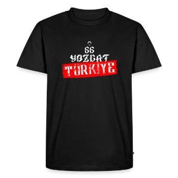 66 Yozgat Türkiye - T-shirt Premium bio Homme - noir - Devant - Nico (187cm)