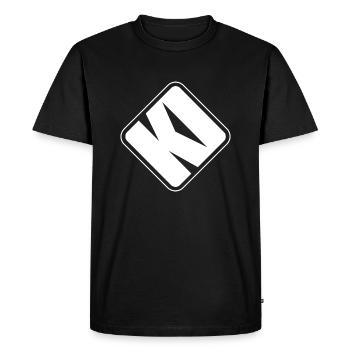 Artificial Intelligence - AI - The future is now - Men's Premium Organic T-Shirt - black - Front - Nico (187cm)