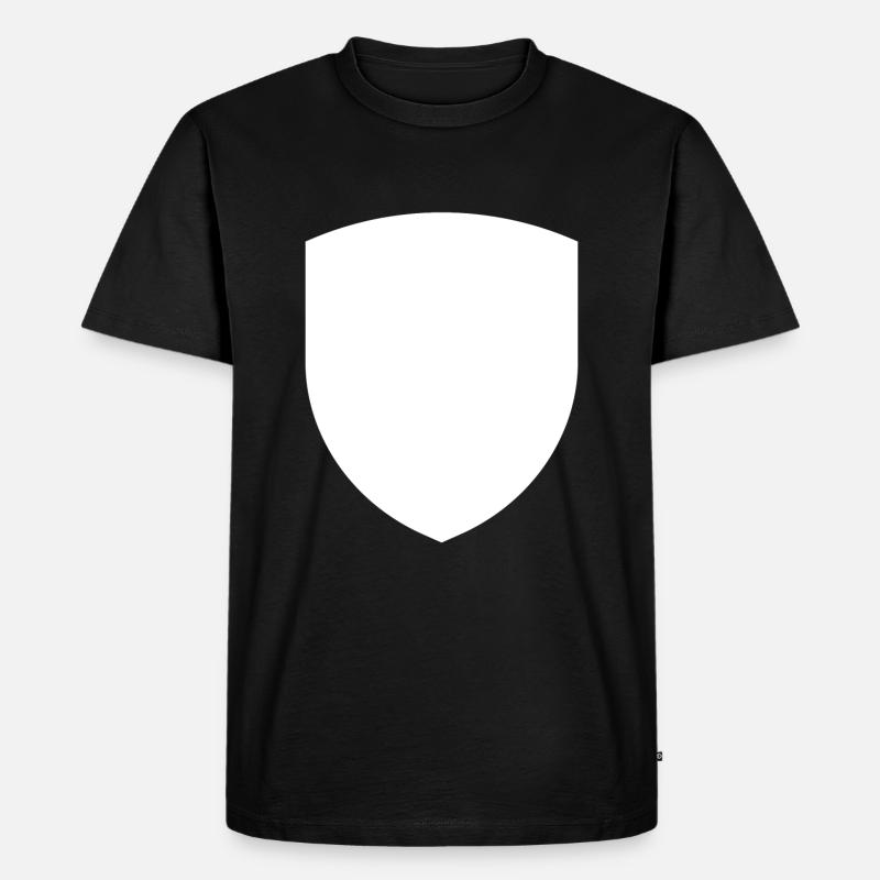 Wappen - Männer Premium Bio T-Shirt - Schwarz